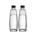 Produktbild: SodaStream 1L DUO Glasflasche | Spülmaschinenfest | Kompatibel für DUO und E-DUO | elegantes Design | 2er-Pack