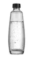 Produktbild: SODASTREAM DUO Glasflasche 2er Set Wassersprudler Zubehör Schwarz/Transparent