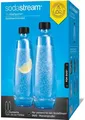 Produktbild: SodaStream 1 Liter Wassersprudler Glas Flasche 2 Stück für SodaStream DUO NEU