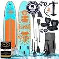 Produktbild: BRAST® SUP Board Family | Aufblasbares Stand up Paddle Set XXL | 370x87x15cm