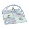 Produktbild: Sterntaler Spielbogen Esel Emmi – Weicher Baby-Spielplatz mit abnehmbaren Figuren, Rassel, Quietsche, Knisterpapier und Spiegelfolie - Krabbeldecke - Fördert spielerisch die Sinne – 100x80x3 cm