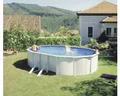 Produktbild: Hornbach Aufstellpool Stahlwandpool Set Solo oval 500x300x120 cm Garten Draußen