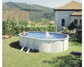 Produktbild: Hornbach Aufstellpool Stahlwandpool Set Solo oval 500x300x120 cm Garten Draußen