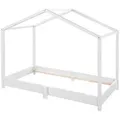 Produktbild: Roba Hausbett, Weiß, Holzwerkstoff, 70x140 cm, Kinder- & Jugendzimmer, Kindermöbel, Kinderbetten, Hausbetten