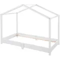 Produktbild: HAUSBETT 70 x 140 cm Bodenbett weiß