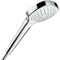 Produktbild: Hansgrohe Handbrause Croma Select E Vario mit 3 Strahlarten Weiß-Chrom