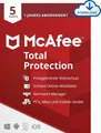 Produktbild: McAfee Total Protection Security 5 PC 1 Jahr Mac Android