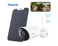 Produktbild: Reolink Überwachungskamera Argus Eco+Solarpanel 3MP Akku- oder solarbetriebene WLAN IP (Außenbereich, Personen-/Autoerkennung, IR-Nachtsicht)