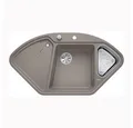Produktbild: Blanco Granitspüle DELTA II Silgranit, 105,7/575 cm