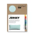 Produktbild: Schlafgut Easy Jersey Kissenbezug 40x80 cm Petrol Light mit 100% Baumwolle, superweicher & atmungsaktiver Kopfkissenbezug