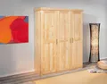 Produktbild: Schrank Kleiderschrank Schlafzimmerschrank Pelle Kiefer massiv natur lackiert