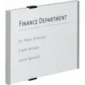 Produktbild: Durable Türschild 4807-23, Info Sign A4, silber, aus Aluminium, 29,7 x 21,0cm