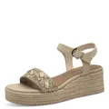 Produktbild: Tamaris Sandalette Damen Keilabsatz beige,EU 40