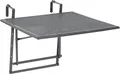 Produktbild: Testrut Balkonhängetisch Klappbarer Balkontisch höhenverstellbar, 70 x 47-79 x 88 cm (1-St)
