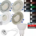 Produktbild: Smart Wifi RGB+ WW IP44 LED Einbauspots GU10 5W App Steuerung oder Alexa Google