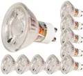 Produktbild: LED Leuchtmittel Set GU10 230 V 5 W 400 lm 10 Stück nicht dimmbar MCOB Strahler