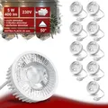 Produktbild: LED 230V 5W flach Modul (GU10 MR16 Ersatz) opt dimmbar Strahler Leuchtmittel Set