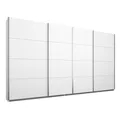 Produktbild: Schwebetürenschrank - Alpinweiß - 4-türig - 315 cm Kleiderschrank Schrank