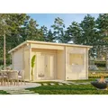 Produktbild: Palmako Gartensauna Sanna 11,5 m3 - 44 mm