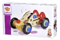 Produktbild: Eichhorn 100039016 - Constructor Rennauto, 50-TLG., Holz-Konstruktions-Set, 3 Verschiedene Modellvarianten baubar, FSC 100% Zertifiziertes Buchenholz, Made in Germany