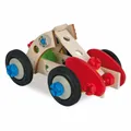 Produktbild: Eichhorn Constructor Rennauto Set, 50-tlg Bausatz Holzauto Kinder Spielzeug Holz