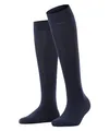 Produktbild: ESPRIT Damen Kniestrümpfe Basic Pure W Kh Baumwolle mit Komfortbund 1 Paar, Blau Marine 6120, 39-42
