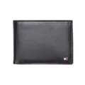 Produktbild: Tommy Hilfiger für Herren. AM0AM00651 Faltbares Leder Portemonnaie schwarz - 13x2x9,5cm (OSFA), Lässig