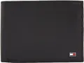 Produktbild: Tommy Hilfiger Herren Geldbeutel Eton mit Münzfach, Schwarz (Black), Einheitsgröße