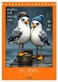 Produktbild: CALVENDO Wandkalender Böse Möwen (Tischkalender 2026 DIN A5 hoch), CALVENDO Monatskalender