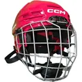 Produktbild: CCM Tacks 70 Helm Combo Junior, Farbe: Rot, OSFA - Rot