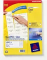 Produktbild: Avery - Klar - 99.1 x 38.1 mm 350 Etikett(en) (25 Bogen x 14) Adressetiketten
