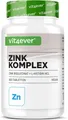 Produktbild: Zink Komplex - 400 Tabletten  á 25 mg + Histidin HCL - Hochdosiert + Vegan
