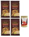 Produktbild: Le Veneziane Pasta di Mais Fettuccine N.28 senza glutine,100% italienische Maisnudeln, glutenfrei. gluten free 4x 250g + Italian Gourmet polpa 400g