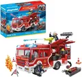 Produktbild: Playmobil 9464 Feuerwehr Rettungsfahrzeug mit Licht & Sound und Zubehör