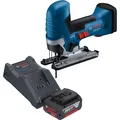 Produktbild: Bosch Professional Bosch GST 18V-125 S Professional Akku Stichsäge 18 V 125 mm Brushless + 1x Akku 4,0 Ah + Ladegerät (58979694)