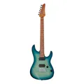 Produktbild: Ibanez Standard AZ24S1F-TXB Transparent Turquoise Burst - Ibanez E-Gitarre