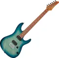 Produktbild: Ibanez AZ24S1F-TXB E-Gitarre Transparent Turquoise Burst dyna-MIX10 Erle Ahorn