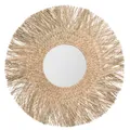 Produktbild: Atmosphera - Spiegel Ael - Schilfrohr D. 80 cm - Beige