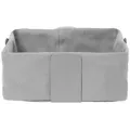 Produktbild: Blomus Brotkorb Desa, Hellgrau, Metall, Textil, quadratisch, 26x10x26 cm, Küchenzubehör, Brotkästen & -Körbe