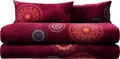 Produktbild: Erwin Müller Bettwäsche Sparpaket 4-teilig bordeaux 2x 155x220 cm + 2x 40x80 cm