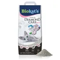 Produktbild: Diamond Care Fresh Katzenstreu mit Babypuder-Duft - Feine Klumpstreu aus Bent...