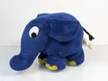 Produktbild: Elefant Schmidt Spiele Die Sendung mit der Maus 22cm Plüschtier Kuscheltier blau