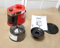 Produktbild: Graef CM203 Elektrische Kaffemühle rot Edelstahlmahlwerk 130W - BESCHÄDIGT