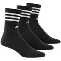 Produktbild: adidas Socken Cushioned Crew, schwarz-weiß, 3 Paar, Midi Socken, Baumwolle, Größe 46 - 48