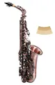 Produktbild: Classic Cantabile Winds AS-450 Antique Red Eb Altsaxophon - Es-Stimmung - Hoch-Fis-Klappe - Spar-Set inkl. 10 Stück Saxophon-Blätter