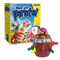 Produktbild: TOMY Offizielles Kinderspiel Pop Up Pirate, Hochwertiges Aktionsspiel für die Familie, Piratenspiel zur Verfeinerung der Geschicklichkeit Ihres Kindes, Popup Spiel