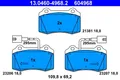 Produktbild: ATE 13.0460-4968.2 Brake Pad Set, disc brake for ALFA ROMEO,FIAT