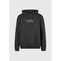 Produktbild: Cleptomanicx Kapuzensweatshirt Classic Hooded Scribble Gull im lockeren Schnitt grau M