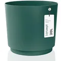 Produktbild: KONZEPT Blumentopf 32,5 cm - großer Übertopf aus Kunststoff für Zimmerpflanzen, modern und wetterfest, für Innen und Außen, Mint