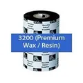 Produktbild: Zebra 3200 Wax/Resin (6 cm) (03200BK06030)